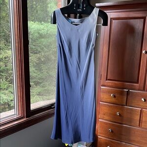 Gap blue ombre silk dress